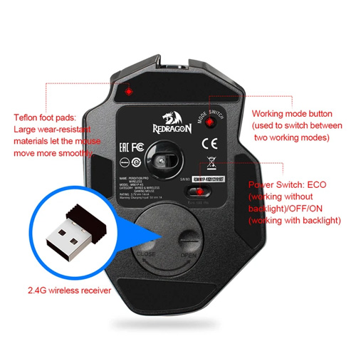 Wired & Wireless Gaming Mouse