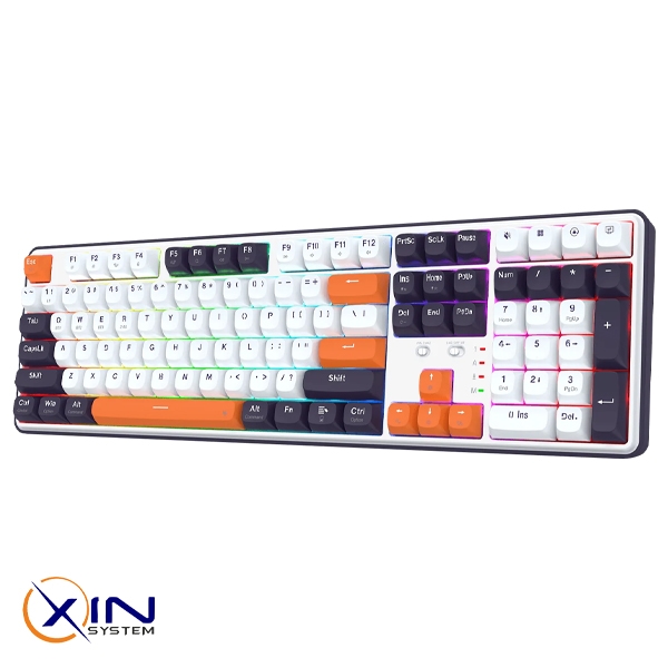 کیبورد گیمینگ مکانیکال بی‌سیم ردراگون مدل WYVERN K689 PRO