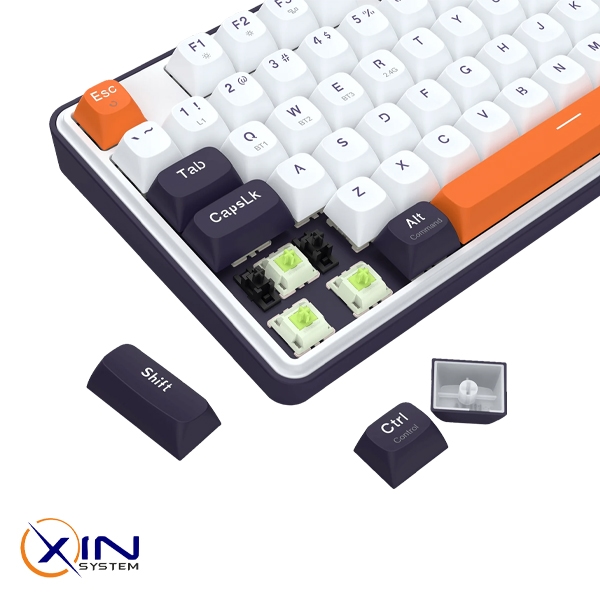 کیبورد گیمینگ مکانیکال بی‌سیم ردراگون مدل WYVERN K689 PRO