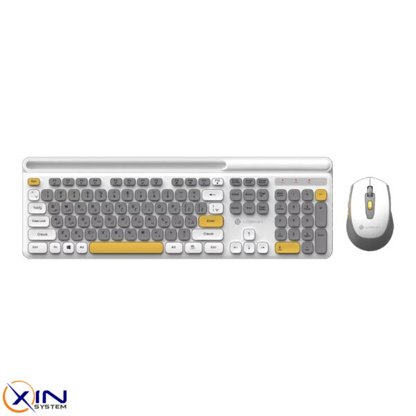 کیبورد و ماوس بی سیم لاجی کی مدل KM336G