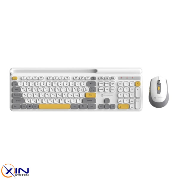 کیبورد و ماوس بی سیم لاجی کی مدل KM336W