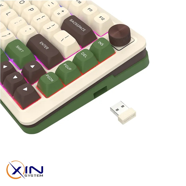 کیبورد گیمینگ مکانیکال بی‌سیم ردراگون مدل Cyrus PRO K681