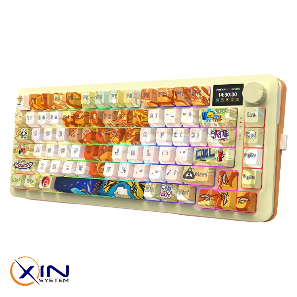 نمایشگر LCD کیبورد ردراگون Flekact K708GF Pro ART
