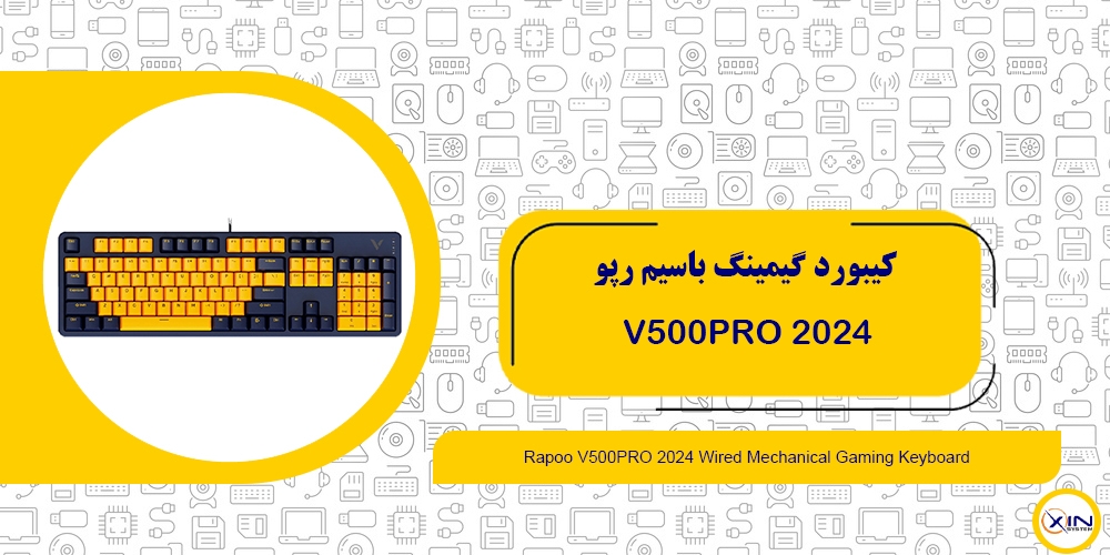 خرید کیبورد گیمینگ مکانیکال رپو V500PRO