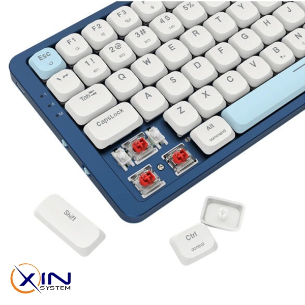 خرید کیبورد گیمینگ ردراگون EVA PRO K684 WB | اکسین سیستم