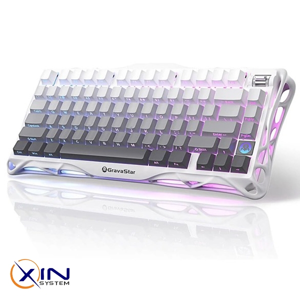 خرید کیبورد گیمینگ گراوا استار Mercury K1 Gradient White | اکسین سیستم