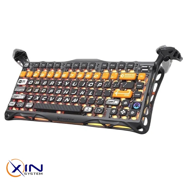 خرید کیبورد گیمینگ گراوا استار Mercury K1 Pro CyberFlare | اکسین سیستم