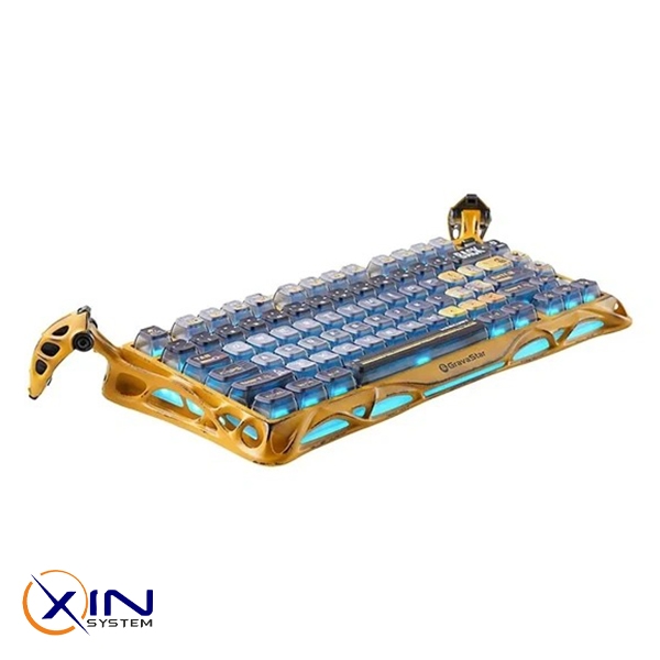 خرید کیبورد گیمینگ گراوا استار Mercury K1 Pro Battle-Worn Yellow | اکسین سیستم