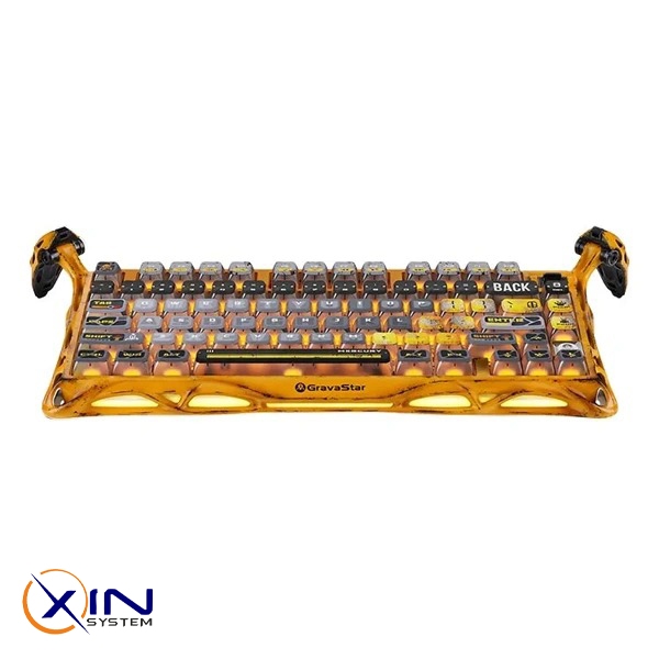 خرید کیبورد گیمینگ گراوا استار Mercury K1 Pro Battle-Worn Yellow | اکسین سیستم