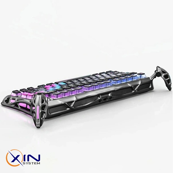خرید کیبورد گیمینگ گراوا استار Mercury K1 Pro Cyberpunk | اکسین سیستم