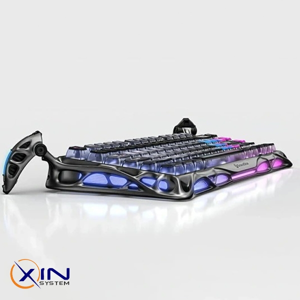 خرید کیبورد گیمینگ گراوا استار Mercury K1 Pro Cyberpunk | اکسین سیستم