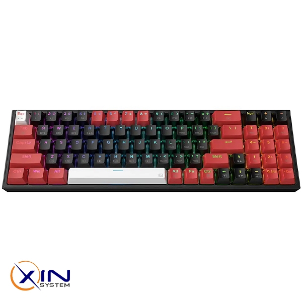 خرید کیبورد گیمینگ بیسیم ردراگون Pollux K628 Pro | اکسین سیستم