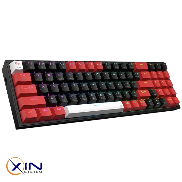 خرید کیبورد گیمینگ بیسیم ردراگون Pollux K628 Pro | اکسین سیستم