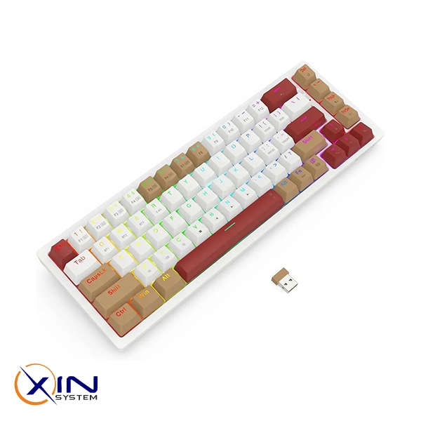 خرید کیبورد گیمینگ ردراگون Rammus K677 WLR Pro | اکسین سیستم