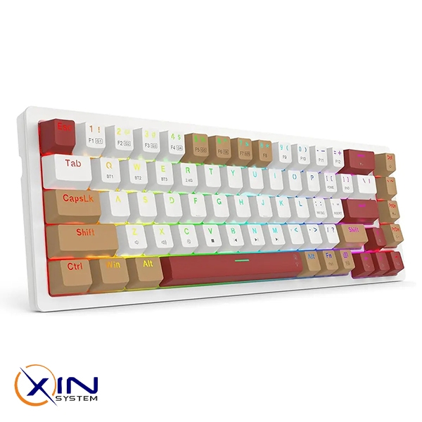خرید کیبورد گیمینگ ردراگون Rammus K677 WLR Pro | اکسین سیستم