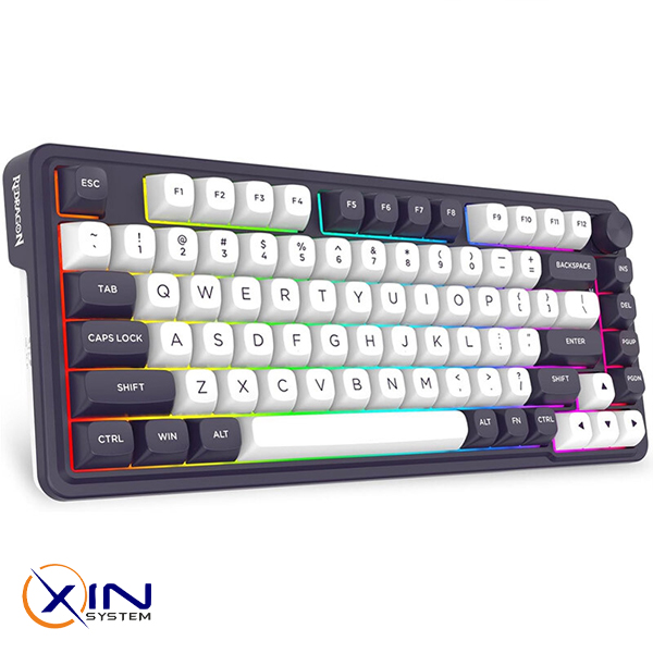 خرید کیبورد گیمینگ بی‌سیم ردراگون FINKE QMK K715 PRO | اکسین سیستم