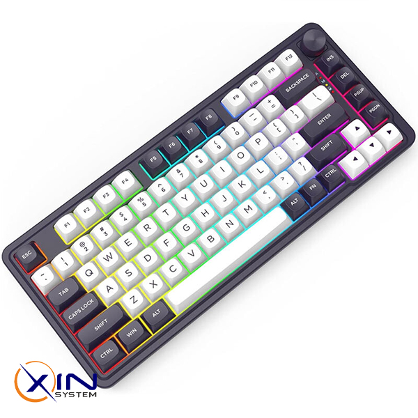 خرید کیبورد گیمینگ بی‌سیم ردراگون FINKE QMK K715 PRO | اکسین سیستم