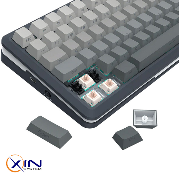 خرید کیبورد گیمینگ بی‌سیم ردراگون FLEKACT K708 GG PRO | اکسین سیستم